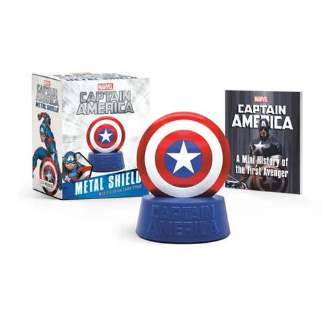 Marvel: Captain America Metal Shield: With Vibranium Sound Effect