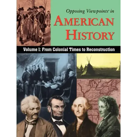 Volume 1: From Colonial Times to Reconstruction