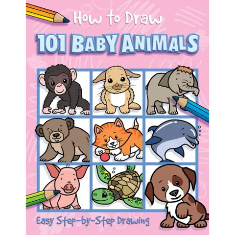 How to Draw 101 Baby Animals