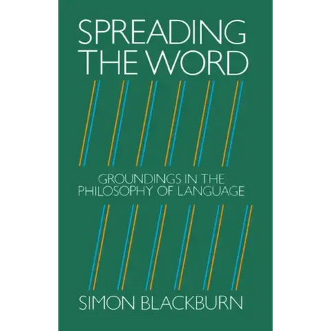 Spreading the Word: Groundings in the Philosophy of Language