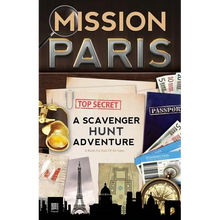 Mission Paris: A Scavenger Hunt Adventure (Travel Book For Kids) - Paperback