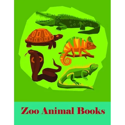 Zoo Animal Books: Cute Forest Wildlife Animals and Funny Activity for Kids's Creativity