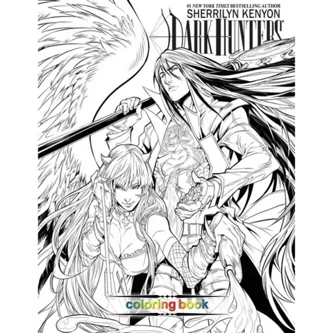 Dark-Hunter Coloring Book 01