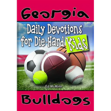 Daily Devotions for Die-Hard Kids Georgia Bulldogs - Paperback