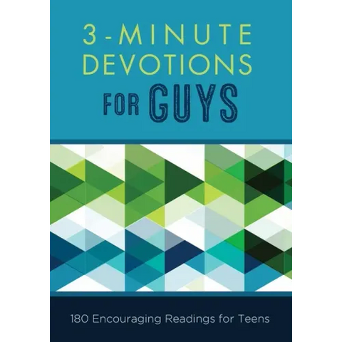 3-Minute Devotions for Guys: 180 Encouraging Readings for Teens