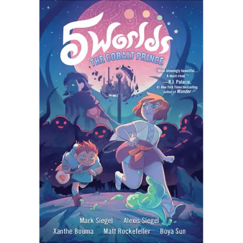 5 Worlds Book 2: The Cobalt Prince: (A Graphic Novel)