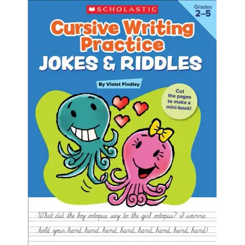 Cursive Writing Practice: Jokes & Riddles