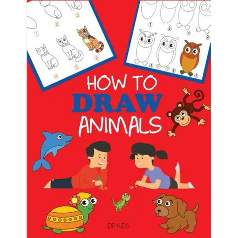 How to Draw Animals: Learn to Draw For Kids, Step by Step Drawing