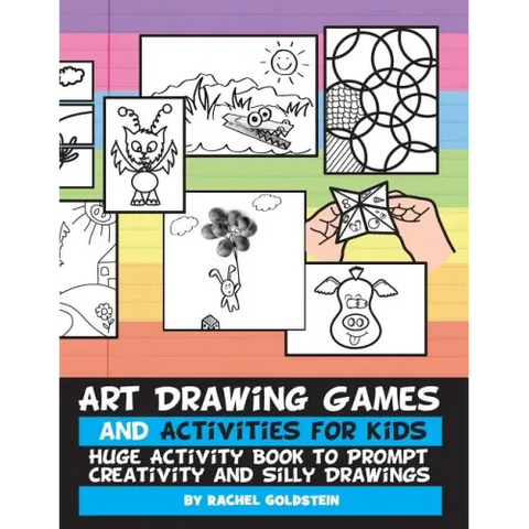 Art Drawing Games and Activities for Kids: Huge Activity Book to Prompt Creativity and Silly Drawings