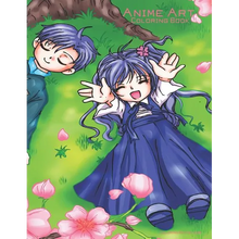 Anime Art Coloring Book - Paperback