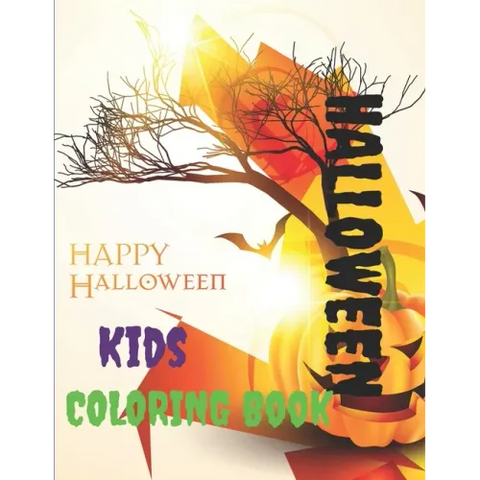 Halloween coloring books: Coloring book