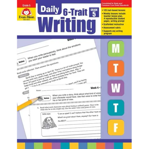 Daily 6-Trait Writing, Grade 5 Teacher Edition
