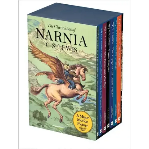 The Chronicles of Narnia Full-Color Paperback 7-Book Box Set: The Magician's Nephew, the Lion, the Witch and the Wardrobe, the Horse and His Boy, Prin