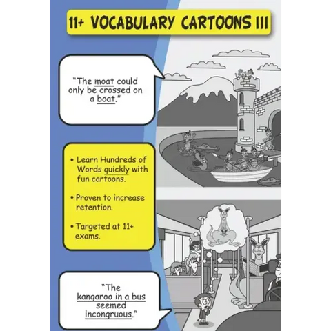 11+ Vocabulary Cartoons III