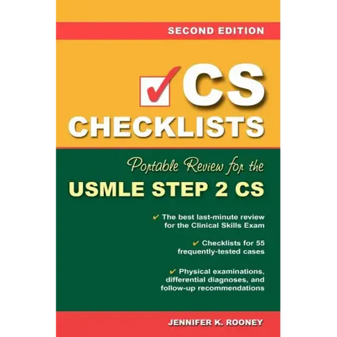 CS Checklists: Portable Review for the USMLE Step 2 Cs, Second Edition