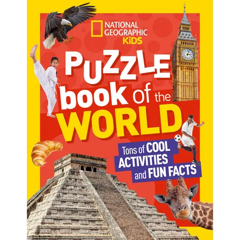 National Geographic Kids Puzzle Book of the World