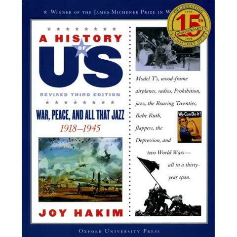 A History of Us: War, Peace, and All That Jazz: 1918-1945a History of Us Book Nine