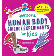 Awesome Human Body Science Experiments for Kids - Paperback