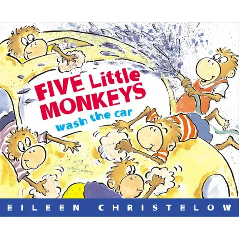 Five Little Monkeys Wash the Car