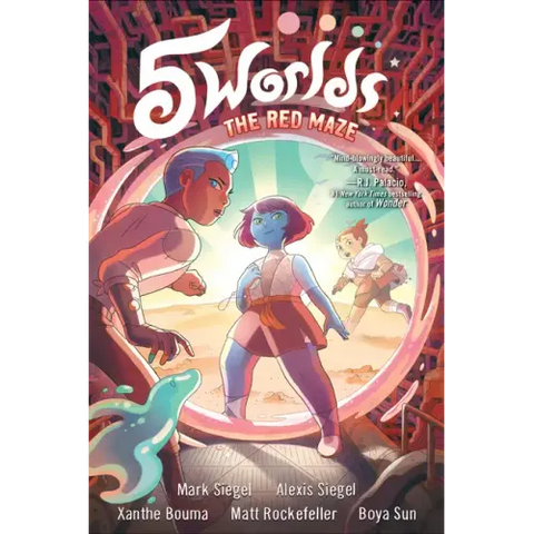 5 Worlds Book 3: The Red Maze: (A Graphic Novel)