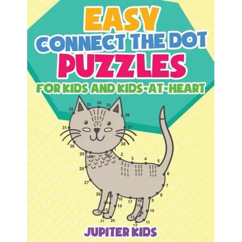 Easy Connect the Dot Puzzles for Kids and Kids-at-Heart