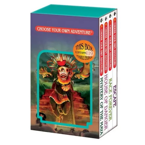Choose Your Own Adventure 4-Book Boxed Set #2 (Mystery of the Maya, House of Danger, Race Forever, Escape)