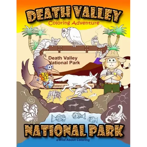 Death Valley National Park Coloring Adventure