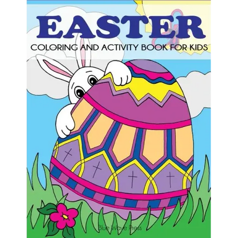 Easter Coloring and Activity Book for Kids