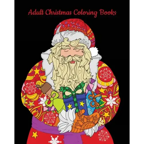 Adult Christmas Coloring Books: Fun and Relaxing!