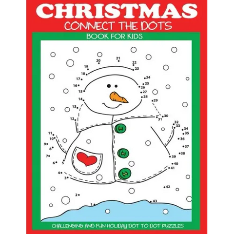 Christmas Connect the Dots Book for Kids
