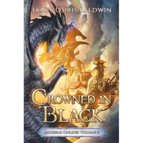 Crowned in Black: A LitRPG Dragonrider Adventure