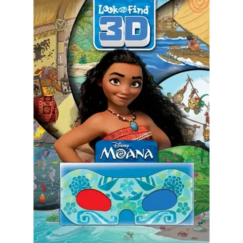 Disney Moana: Look and Find 3D