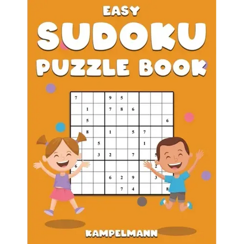Easy Sudoku Puzzle Book: 250 Easy Large Print with Instructions and Solutions for Kids and Beginners