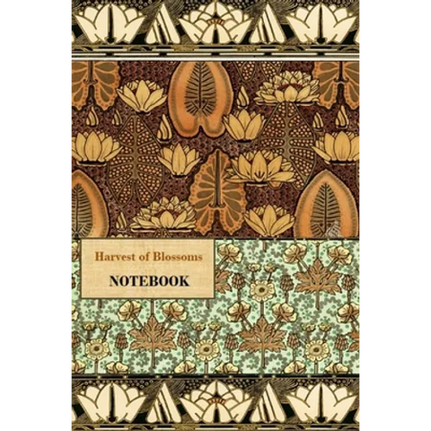 Harvest of Blossoms NOTEBOOK [ruled Notebook/Journal/Diary to write in, 60 sheets, Medium Size (A5) 6x9 inches]