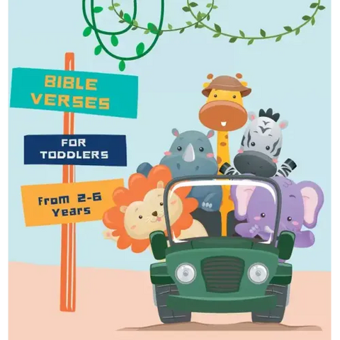 Bible Verses for Toddlers from 2-6 years old