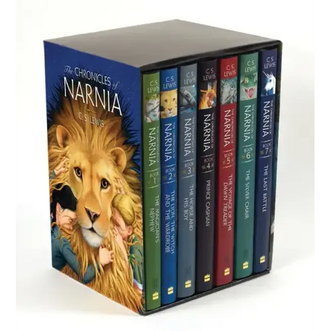 The Chronicles of Narnia Hardcover 7-Book Box Set: The Magician's Nephew, the Lion, the Witch and the Wardrobe, the Horse and His Boy, Prince Caspian,