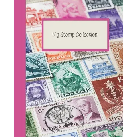 My Stamp Collection: Stamp Collecting Album for Kids