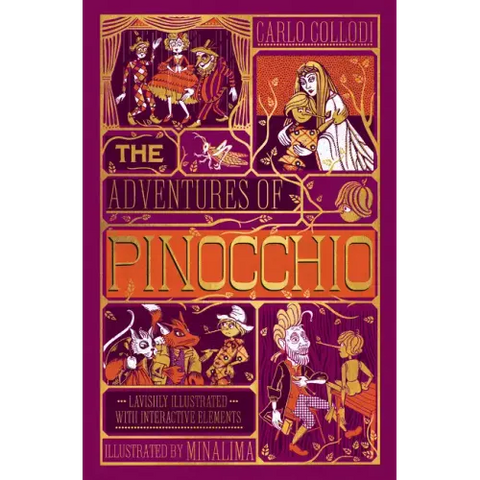 The Adventures of Pinocchio (Minalima Edition): (Ilustrated with Interactive Elements)