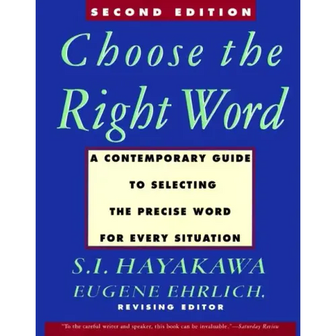 Choose the Right Word: Second Edition