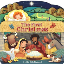Little Bible Playbook: The First Christmas - Board Book