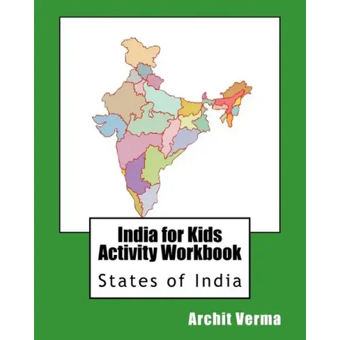 India for Kids Activity Workbook: States of India