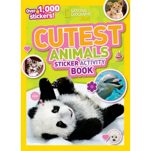 Cutest Animals Sticker Activity Book