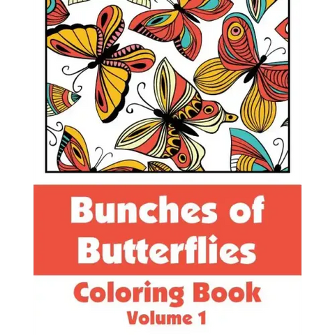 Bunches of Butterflies Coloring Book