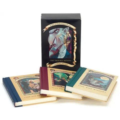 A Series of Unfortunate Events Box: The Trouble Begins (Books 1-3)
