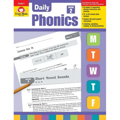 Daily Phonics, Grade 2 Teacher Edition