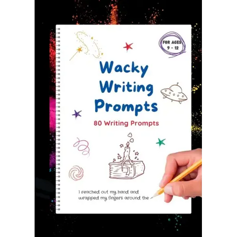 Wacky Writing Prompts Journal: 80 writing prompts to spark the creative writing bug!