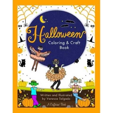 Halloween Coloring & Craft Book