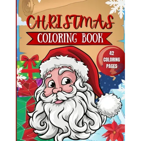 Christmas Coloring Book for Kids: 42 Christmas Coloring Pages for Kids