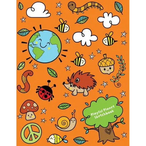 Playful Planet Sketchbook: Jumbo Drawing Pad For Sketching, Doodling And Coloring