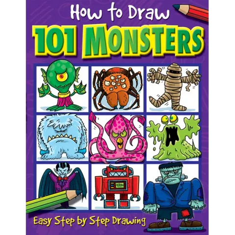 How to Draw 101 Monsters